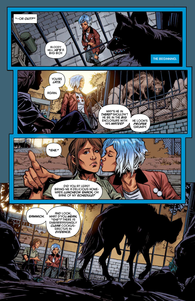 Illustration for article titled Exclusive Image preview: A lesbian werewolf war story unfolds in Cry Havoc